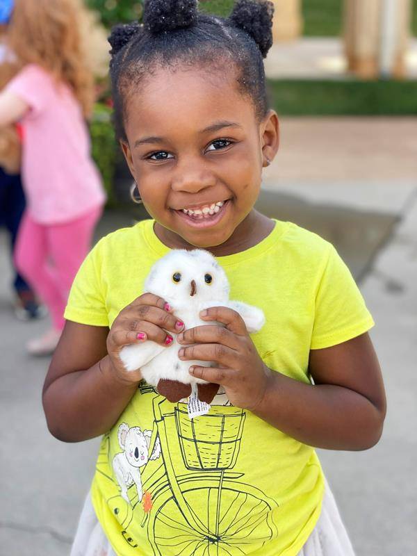 Deacon Louie Pais greeted the 3-, 4- and 5-year-old children and their stuffed animals for a special blessing of pets in celebration of the Feast Day of St. Francis of Assisi. (Photos provided by Amy Burger)