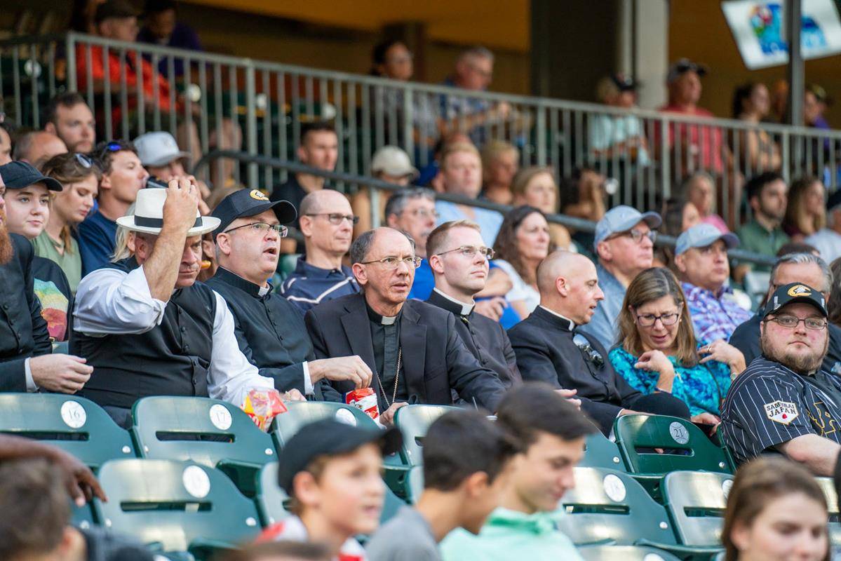 Catholic night at the Charlotte Knights