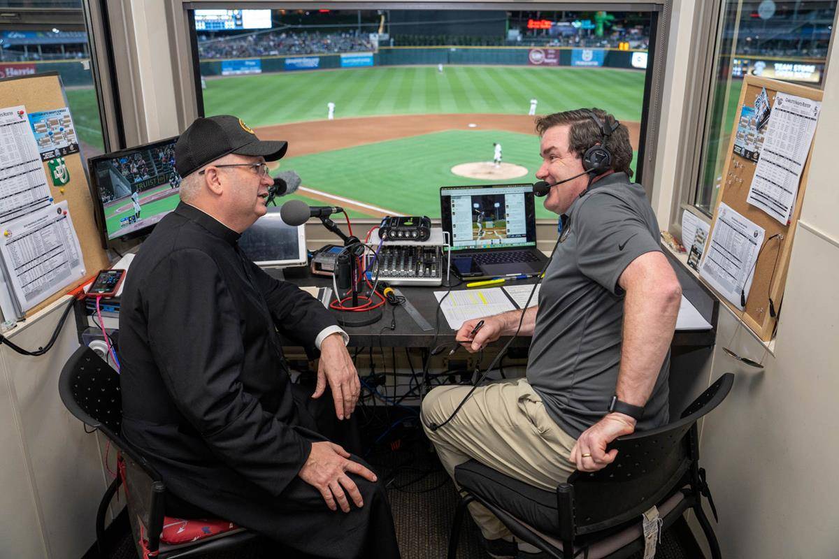 Catholic night at the Charlotte Knights