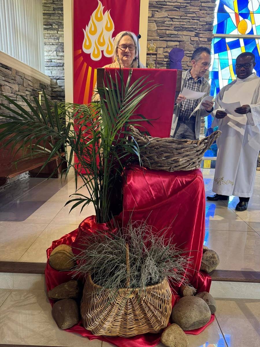 Our Lady of the Rosary Palm Sunday Mass. (Provided photo)