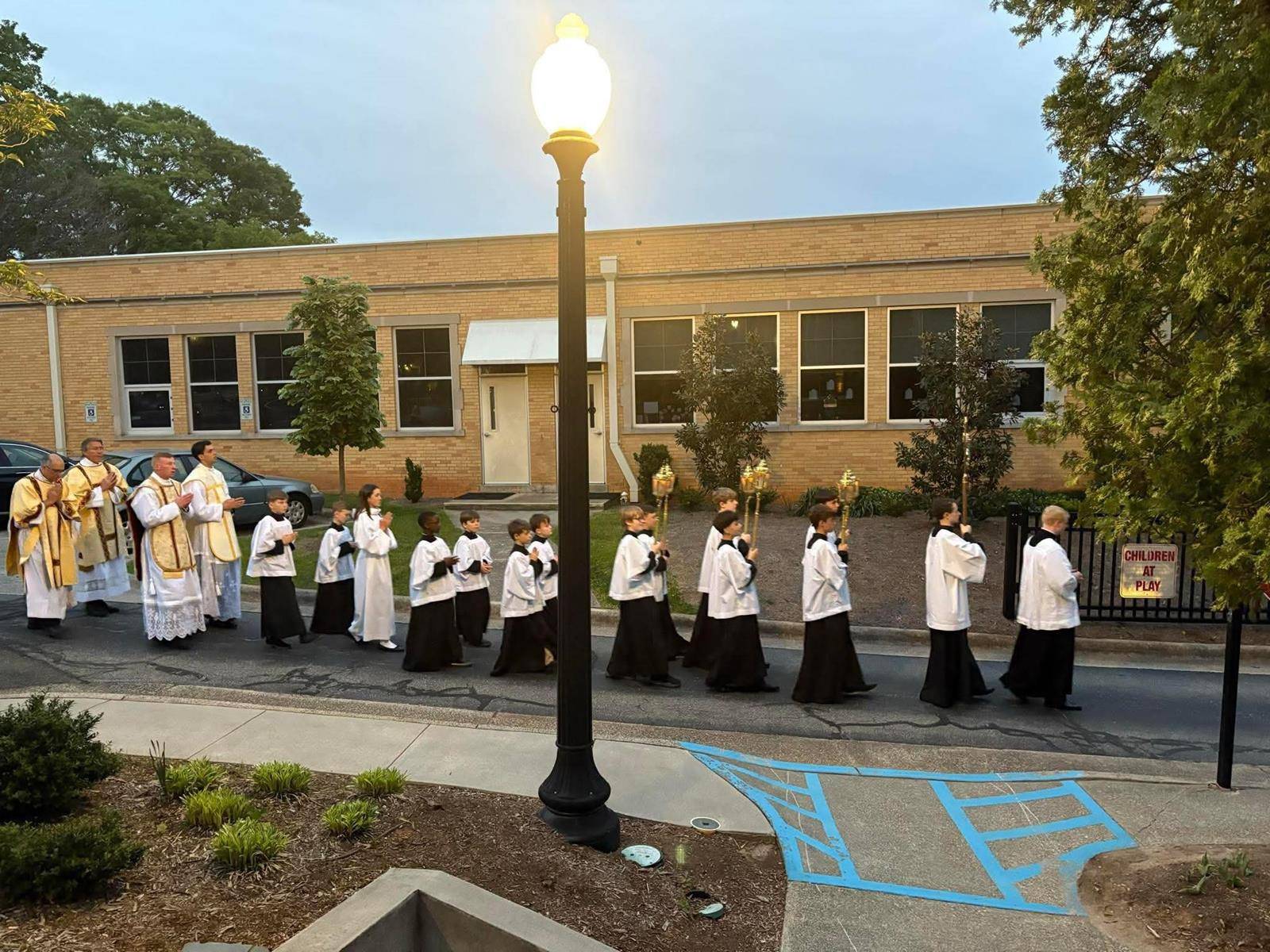 Holy Thursday at St. Leo the Great Parish in Winston-Salem. (Photo provided)