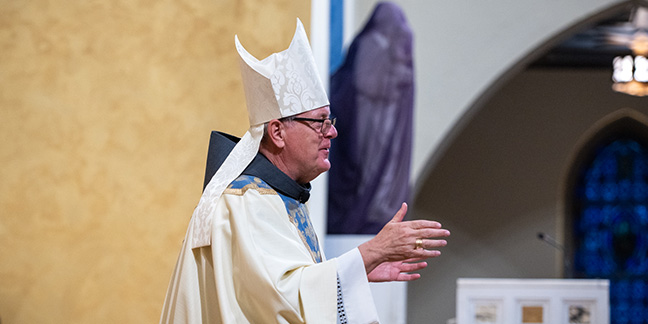 Bishop Martin urges humble service to others
